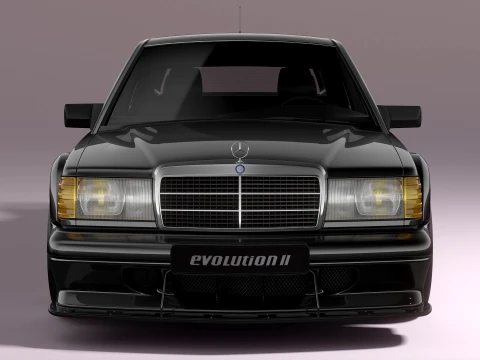 Mercedes-Benz 190E Evoluci&oacute;n II Modelo 3D