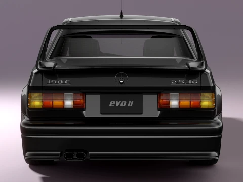 Mercedes-Benz 190E Evoluci&oacute;n II Modelo 3D