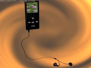 ipod mp4 3D Model