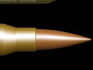nato ussr firearms cartridges 3D Model