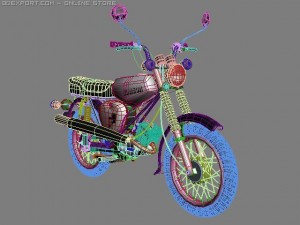 simson s51 3D Model