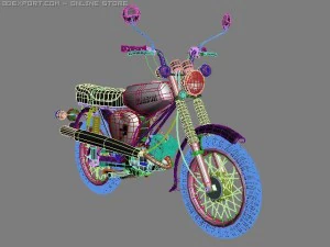 simson s51 3D Model