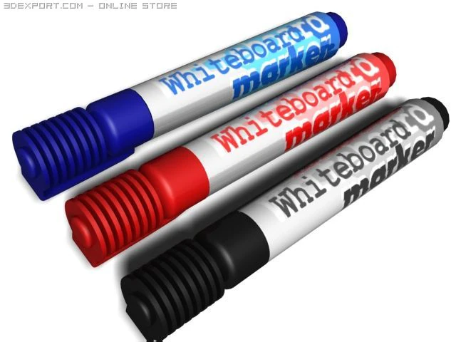 marcatori Modello 3D .c4d .max .obj .3ds .fbx .stl .blend 