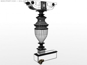 piano "shreder" 3D Model