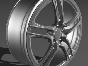 audi r8 alloy Modelo 3D