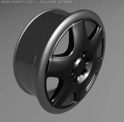 honda alloy 3D Model .c4d .max .obj .3ds .fbx .stl .blend 