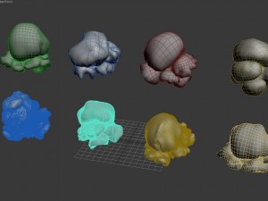 popcorn kernels 3D Модель