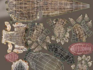 animal de estima&ccedil;&atilde;o lagarto drag&atilde;o barbudo Modelo 3D