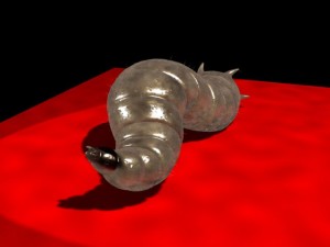 maggot rigged 3D Модель