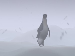 penguin rigged with maps 3D Model