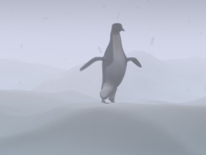 penguin rigged with maps 3D Model