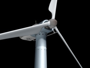 electric windmill Model 3D