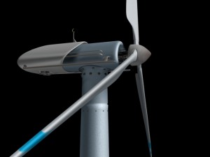 electric windmill Model 3D