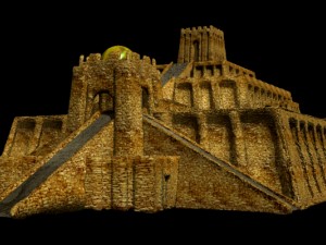 ziggurat Modello 3D