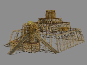 ziggurat Modello 3D