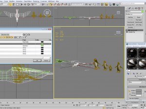 antarctic wildlife collection penguins chicks albatross Modelo 3D