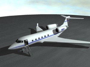 commercial passenger airplane 3Dモデル