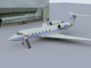 aereo passeggeri commerciale Modello 3D