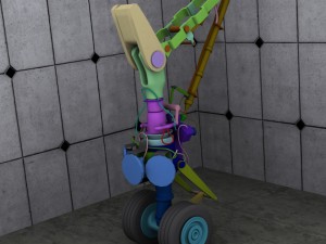 landing gear detailed Modelo 3D