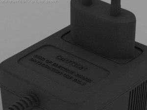 ac-dc adapter 3Dモデル