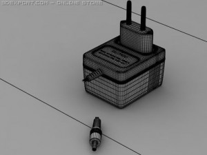 ac-dc adapter 3Dモデル