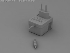 ac-dc adapter 3Dモデル