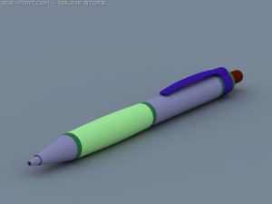 automatical pencil Model 3D