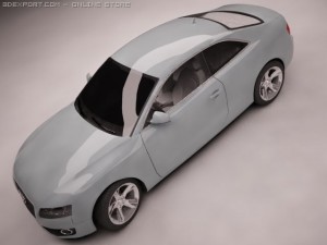 audi a5 30 tdi 2007 quattro_0 Modèle 3D
