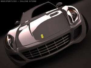 2006 ferrari 599 gtb 3D Model
