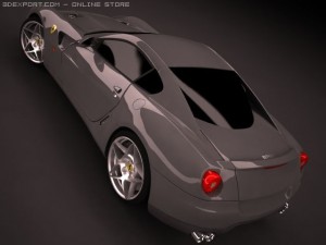 2006 ferrari 599 gtb 3D Model
