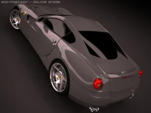 2006 ferrari 599 gtb 3D Model