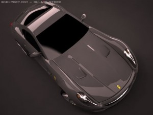 2006 ferrari 599 gtb 3D Model