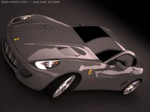 2006 ferrari 599 gtb 3D Model
