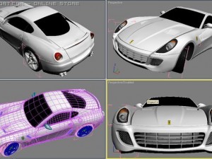 2006 ferrari 599 gtb 3D Model