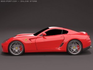 2006ferrari599gtbmraymidres Model 3D