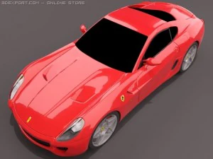 2006ferrari599gtbmraymidres 3D Model