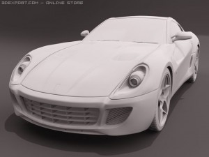 2006ferrari599gtbmraymidres Model 3D
