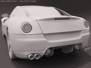 2006ferrari599gtbmraymidres 3D Model