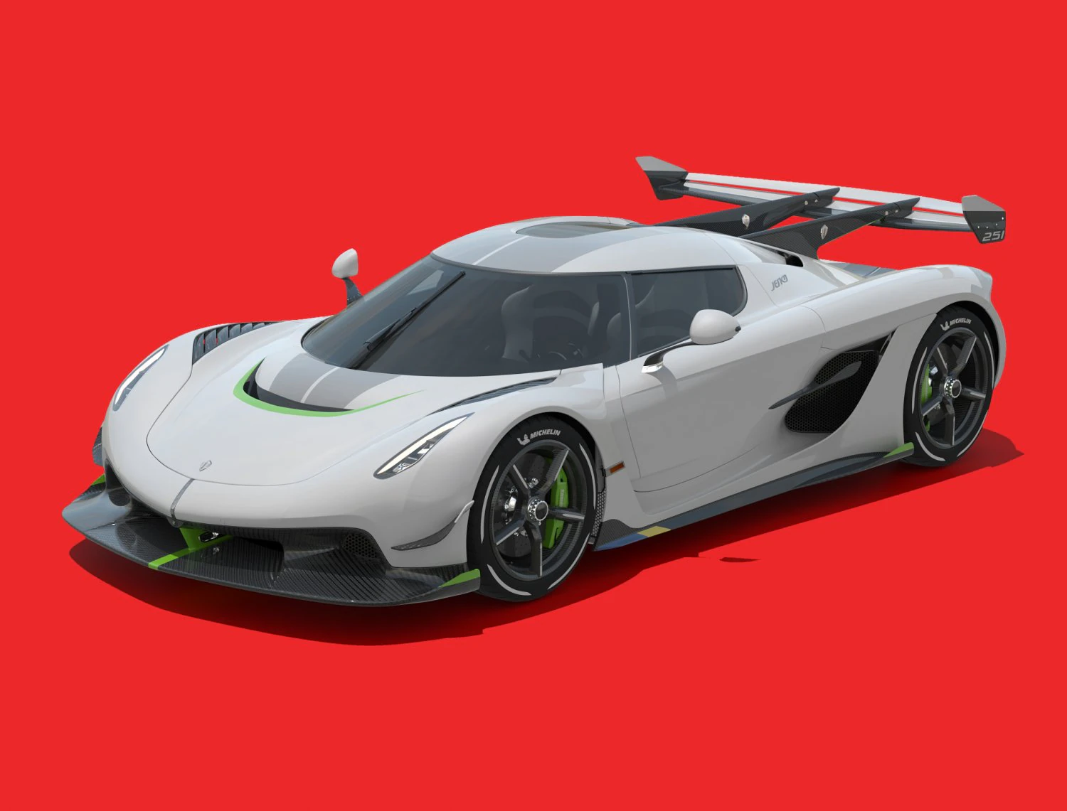 koenigsegg jesko 3D Model .c4d .max .obj .3ds .fbx .stl .blend 