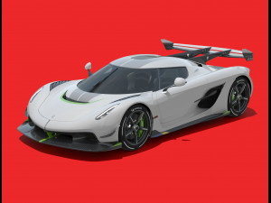 koenigsegg jesko Modelo 3D