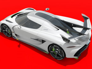 koenigsegg jesko Model 3D
