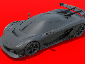 koenigsegg jesko Model 3D