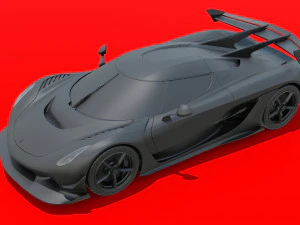 koenigsegg jesko 3D Model