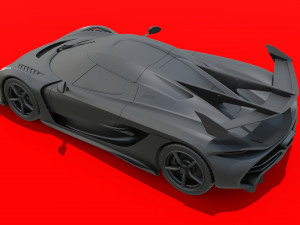 koenigsegg jesko Model 3D