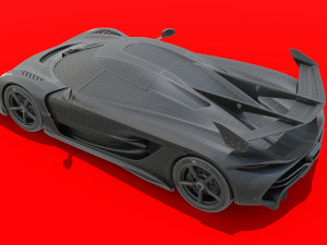 koenigsegg jesko Model 3D
