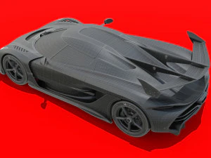 koenigsegg jesko 3D Model