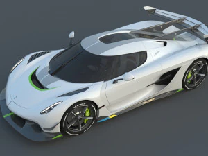 koenigsegg jesko 3D Model