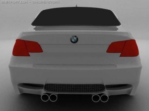 bmw m3 2008 Model 3D