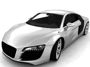 audi r8 ver2_0 3D-Modell