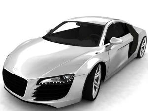 audi r8 ver2 0 3D Model